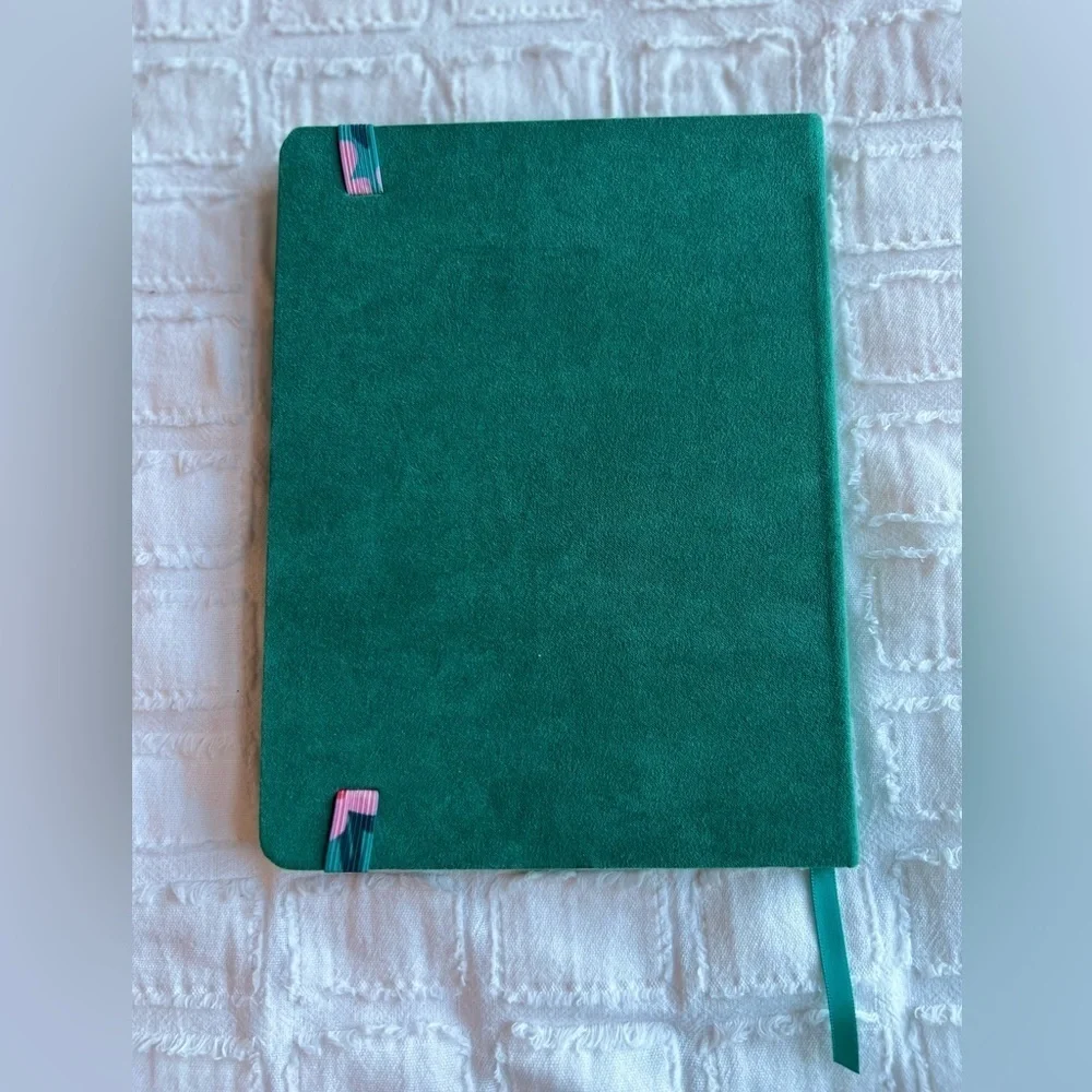 It’s Cool to Be Kind Green Velvet Hardback Journal Foiled Lettering Lined Paper